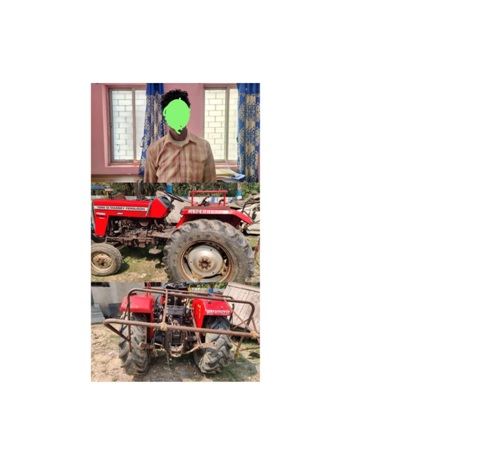 Stolen tractor recovered within 24 hrs. by Raidighi PS, Sundarban PD